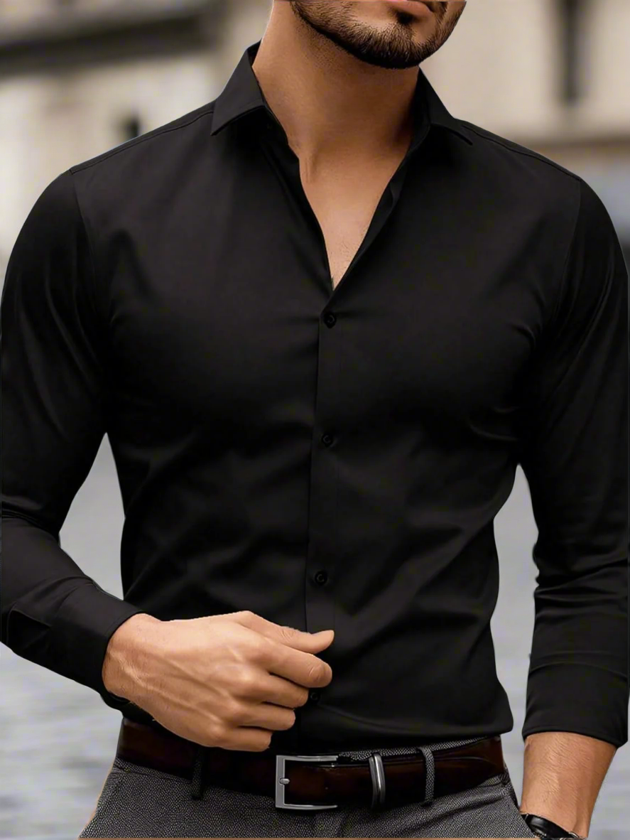 Aaron – Langärmeliges Hemd für Männer