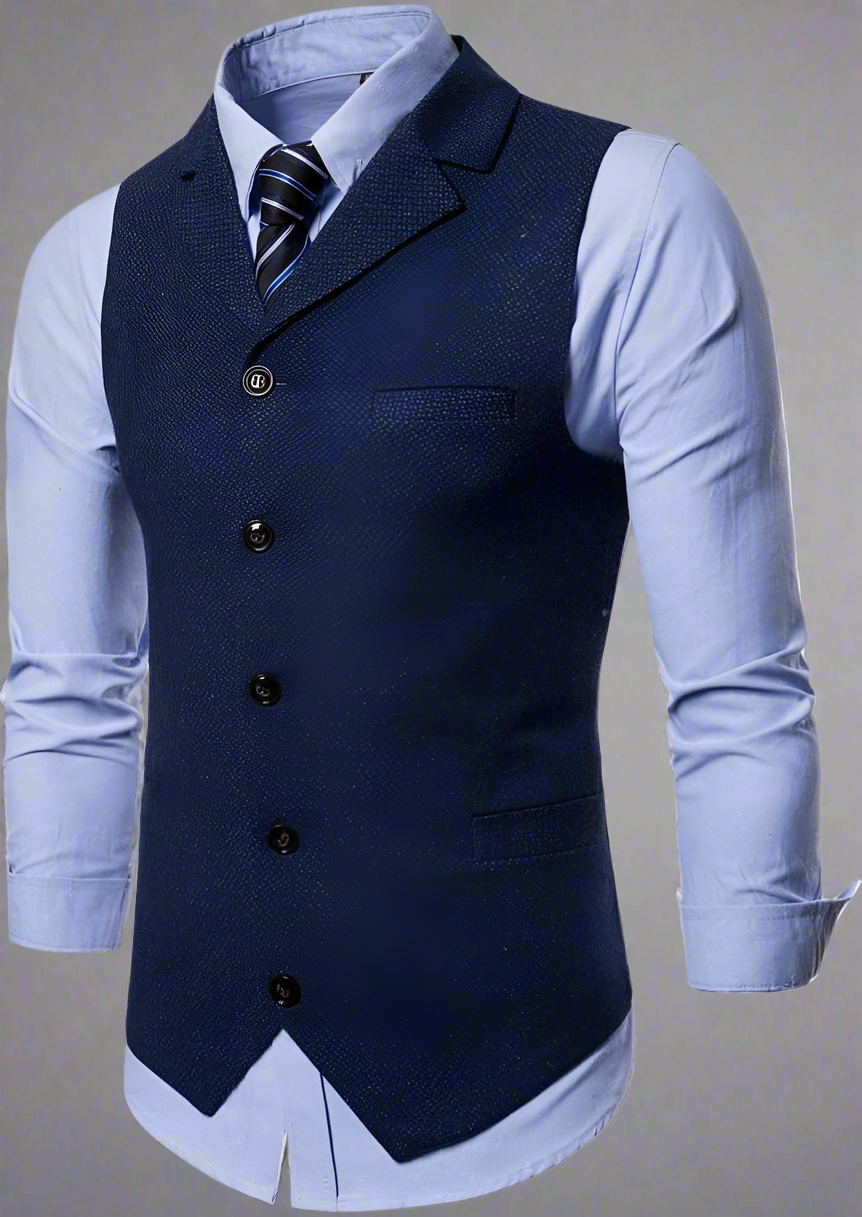 Oliver - Herren-Westenrevers-Business-Anzug