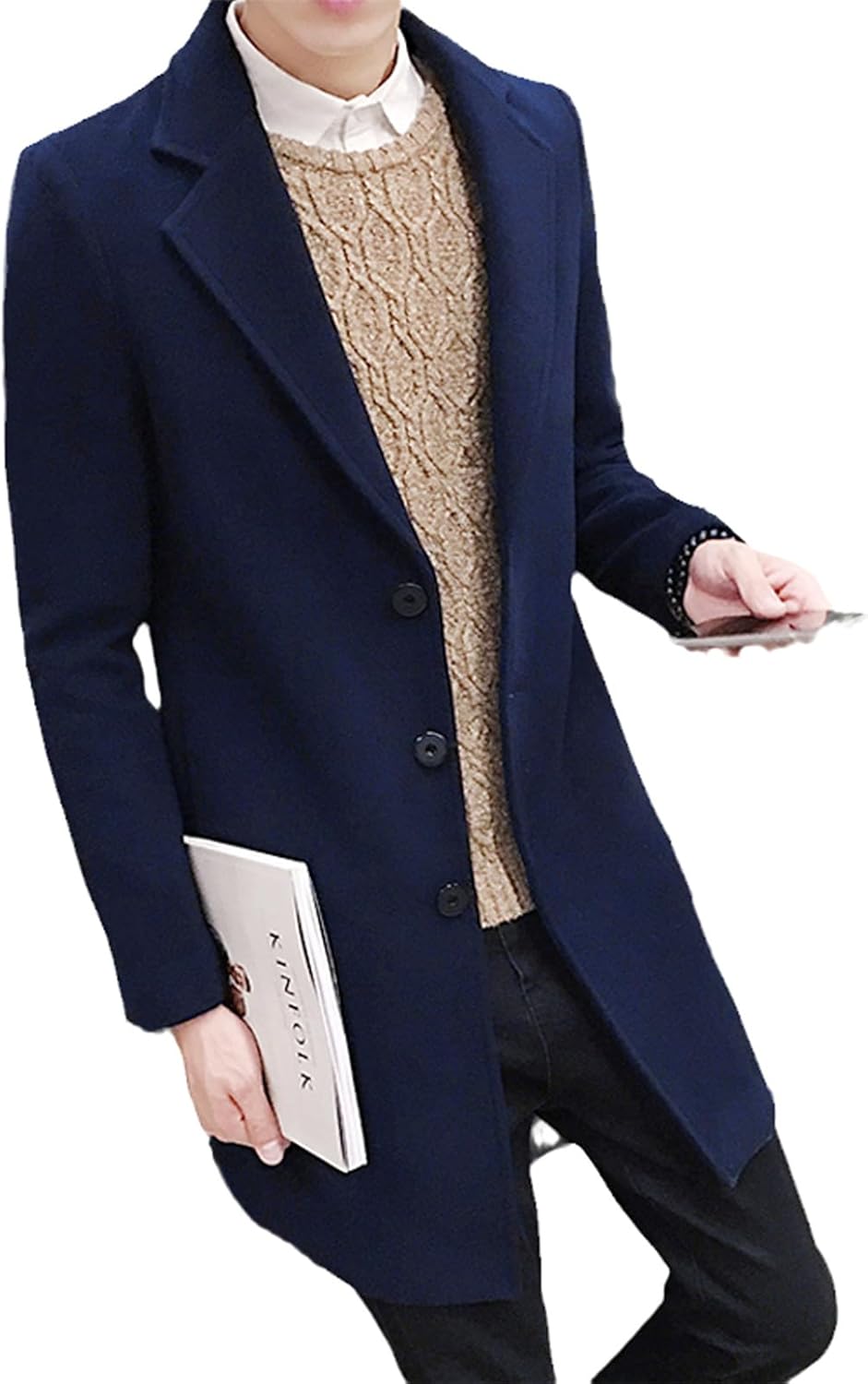 Aiden– Klassischer mantel für Herren