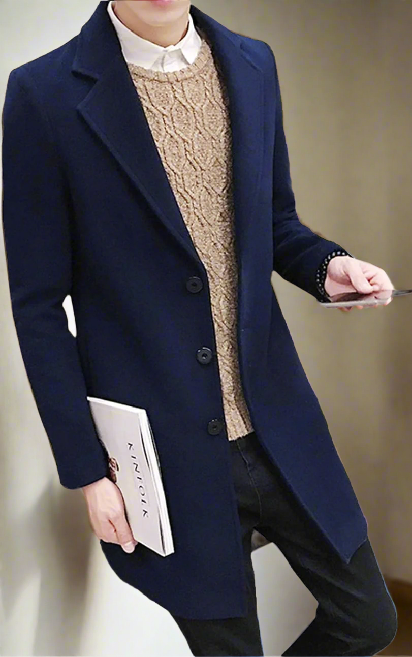 Aiden– Klassischer mantel für Herren