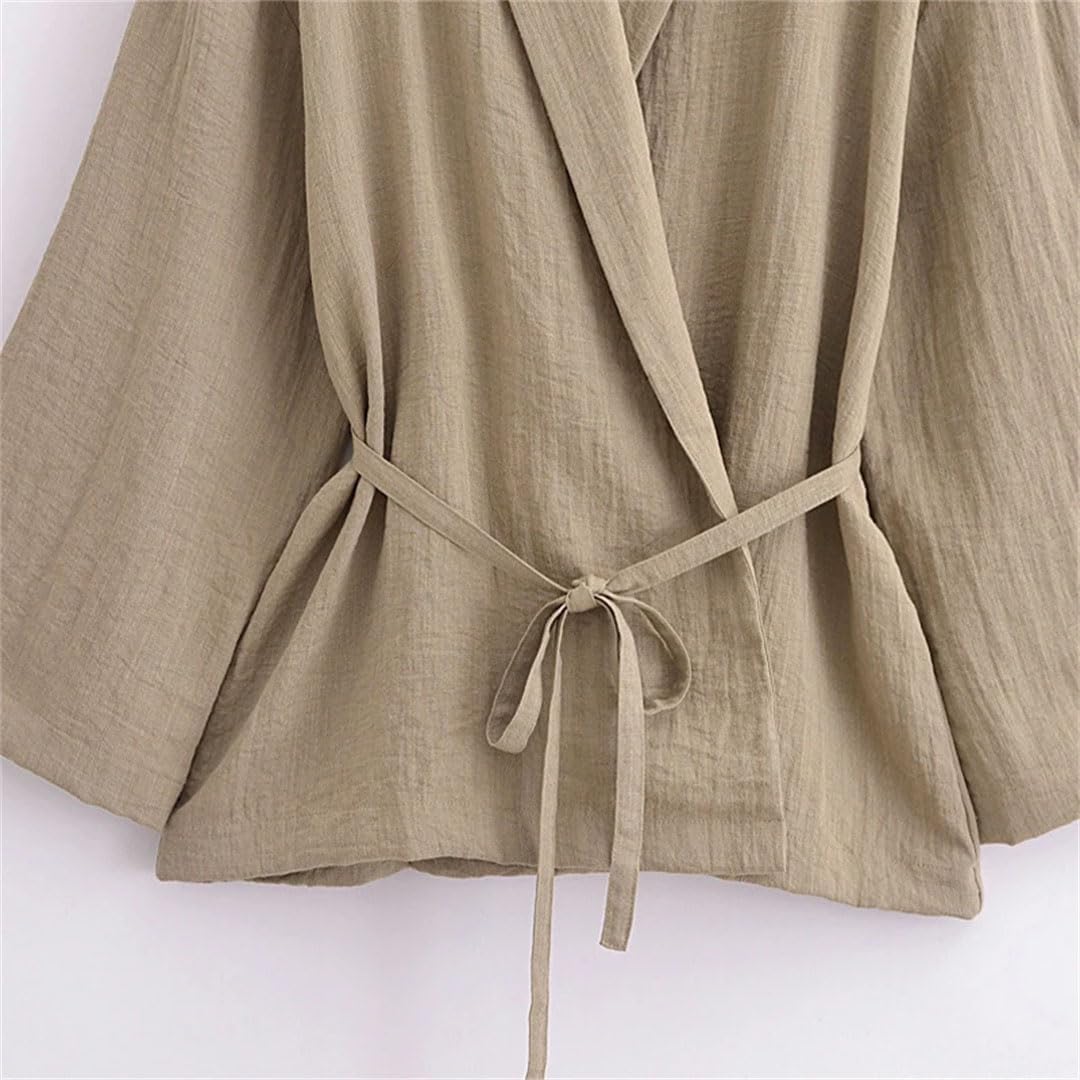 Sofia – High-Waist Damen-Weitbein-Hosen Set