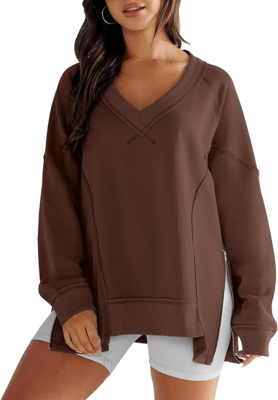 Pia – Damen Plus Size Sweatshirt