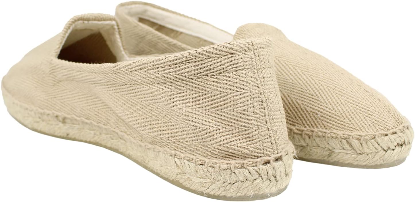 Sebastian – Herren Canvas-Espadrilles mit Jutesohle