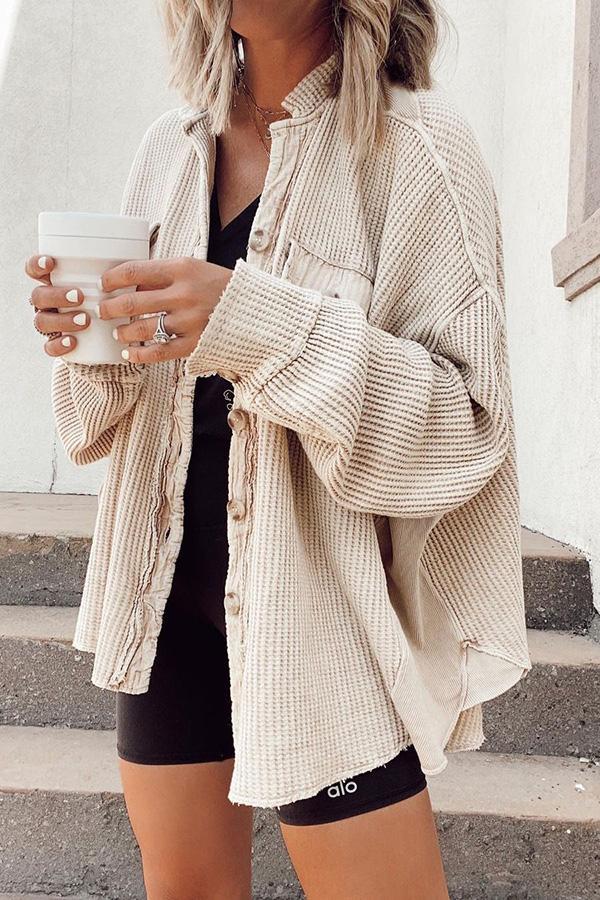 Amélie – Bequeme Sherpa Damen Shirtjacke