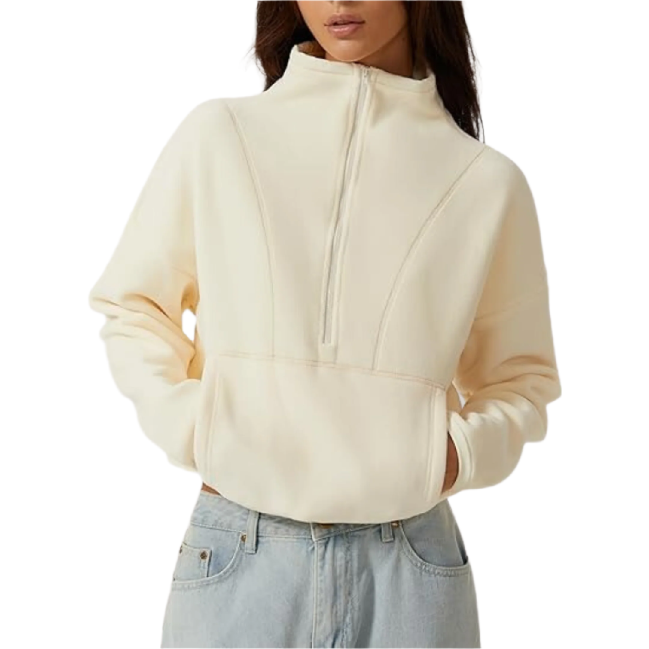 Giulia – Kuschelige Sherpa-Fleece-Jacke für Damen