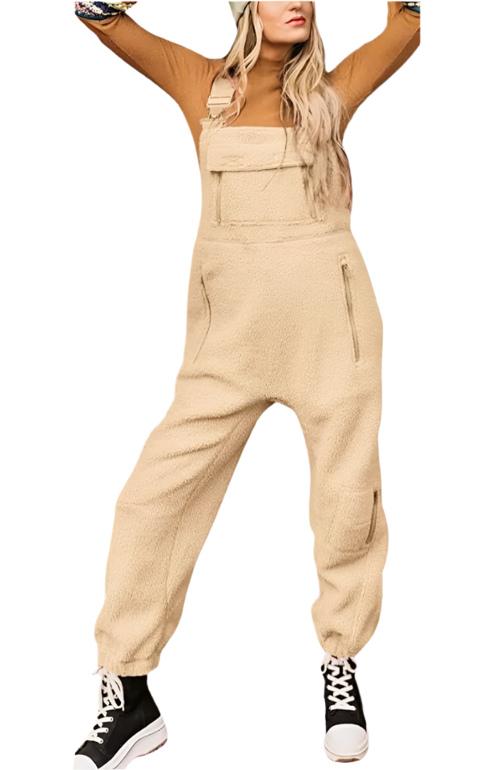 Isabella – Stilvoller Fleece-Overall für Damen