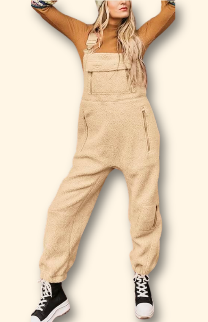 Isabella – Stilvoller Fleece-Overall für Damen