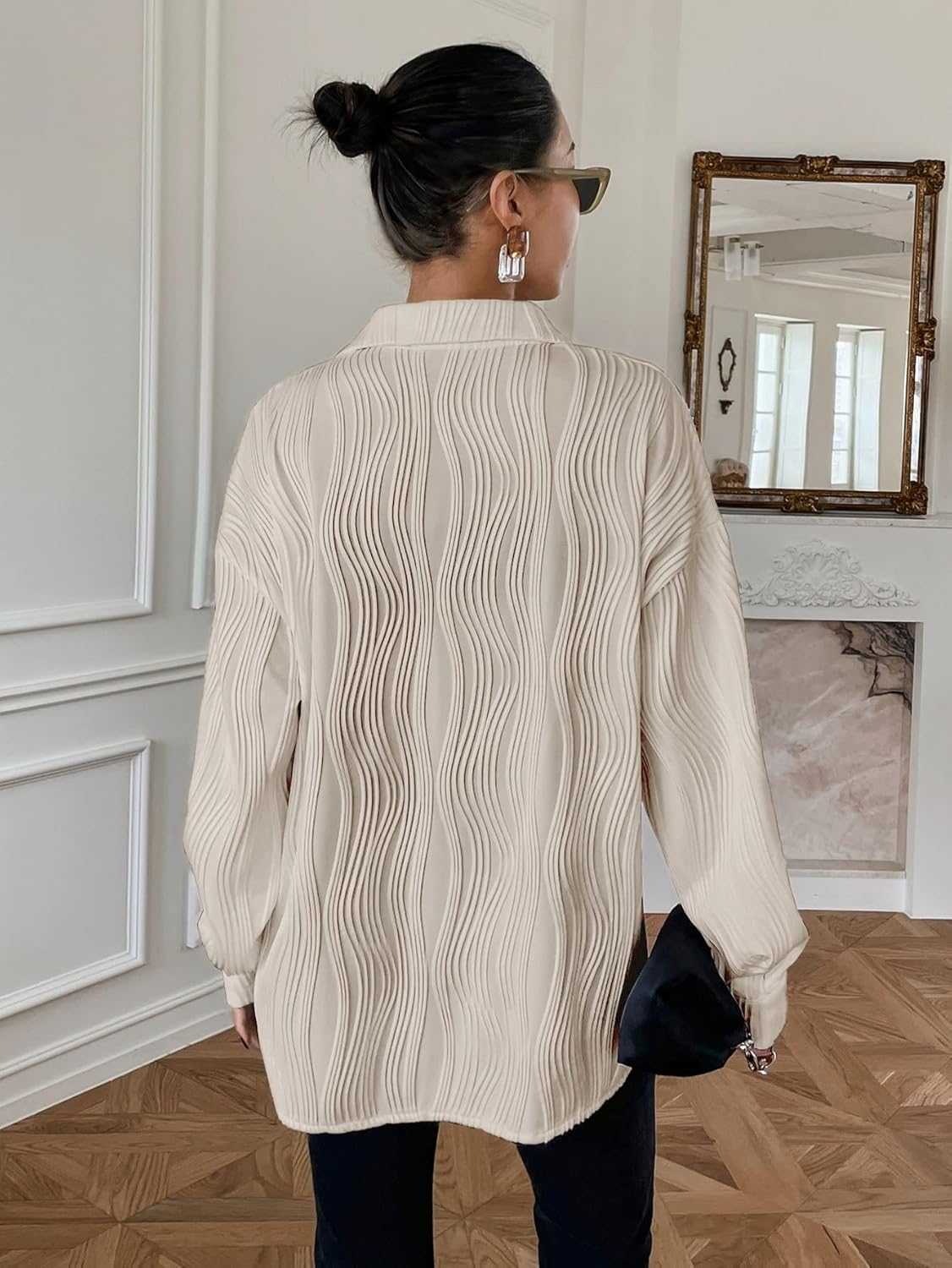 Giulia – Bluse mit Knopfleiste für Damen