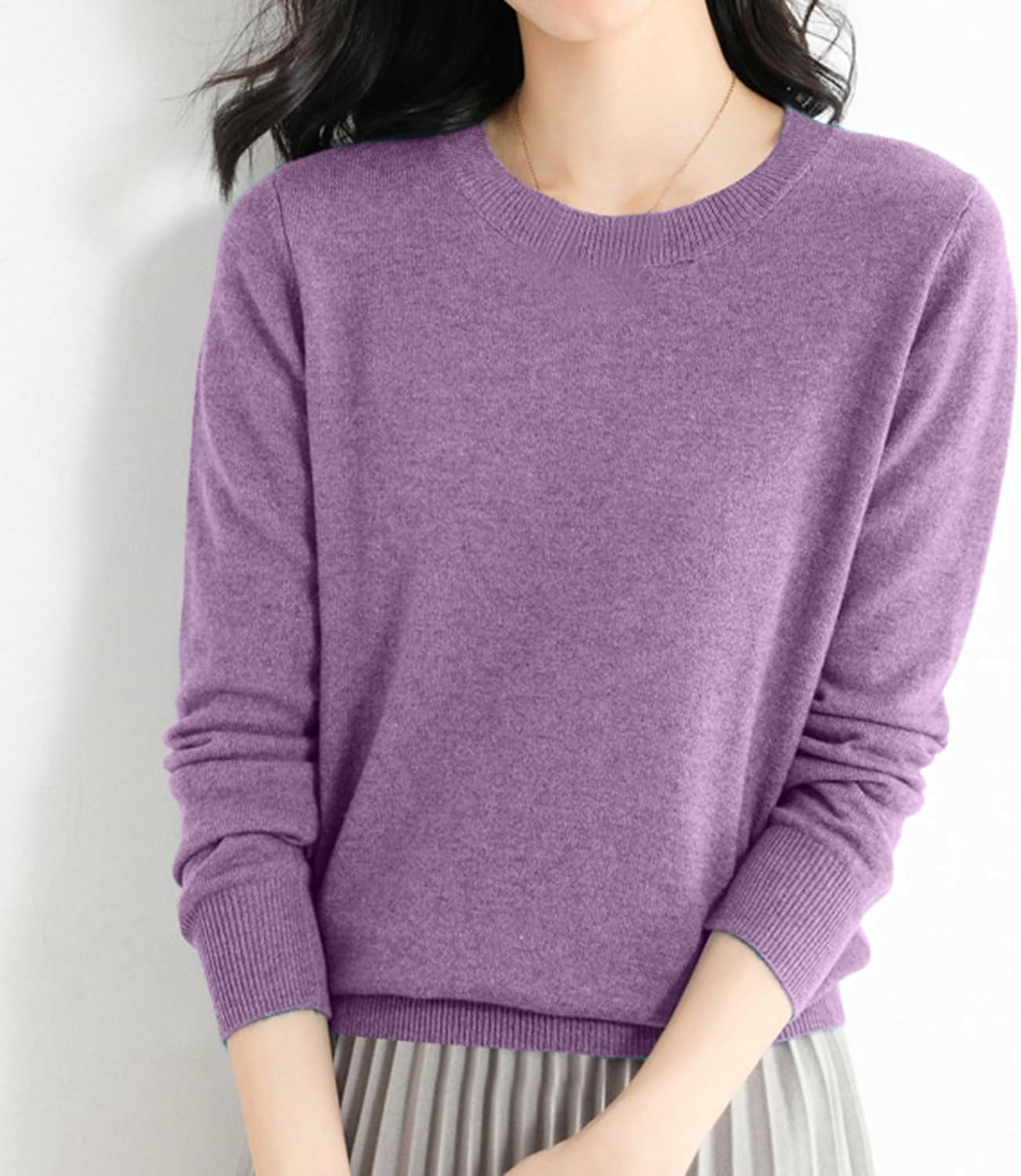 Amelia – Gestepptes Pullover-Oberteil für Damen