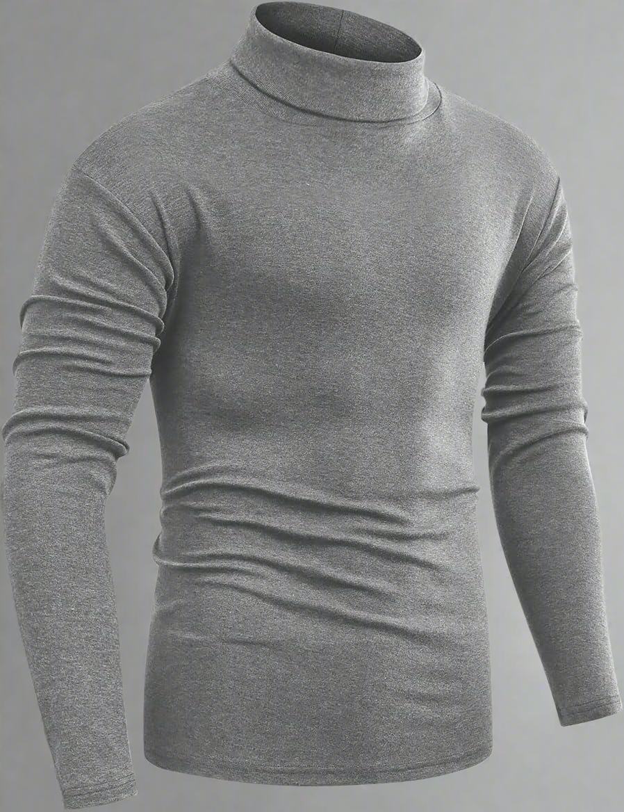 Leo – Herren Turtleneck Langarmshirt