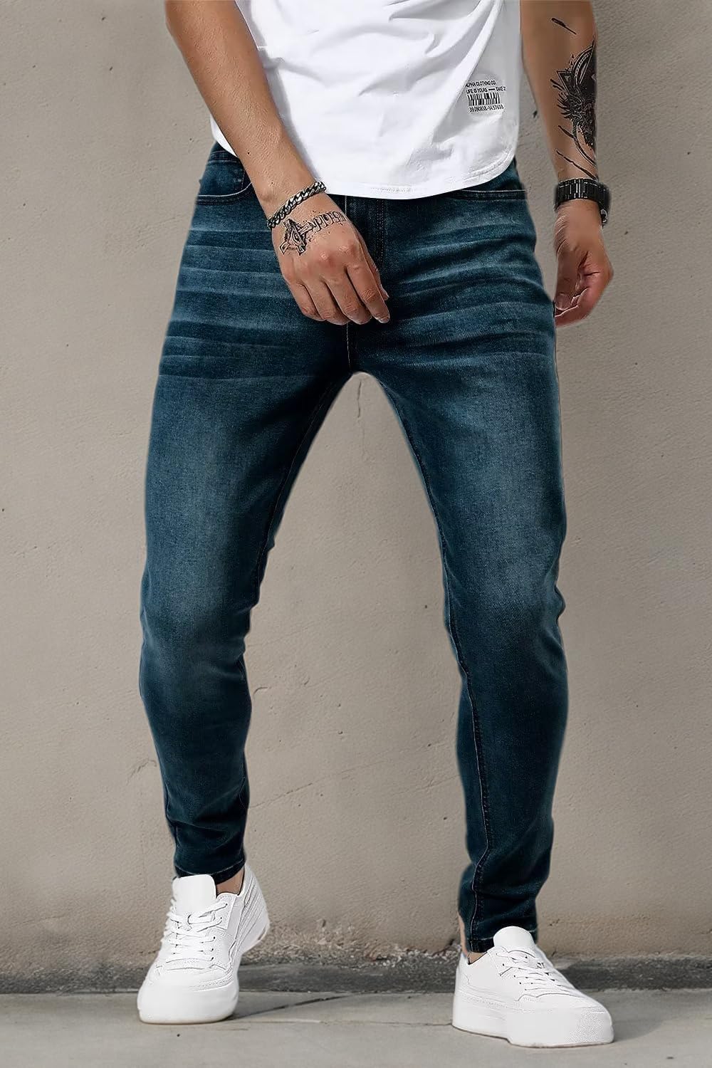 Amir – Slim-Fit Herren Stretch-Jeans