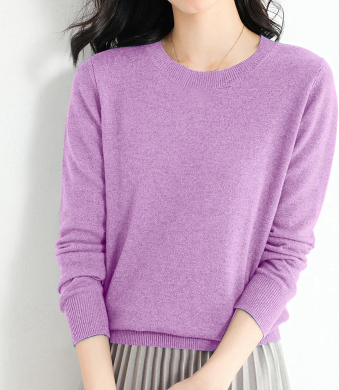 Amelia – Gestepptes Pullover-Oberteil für Damen