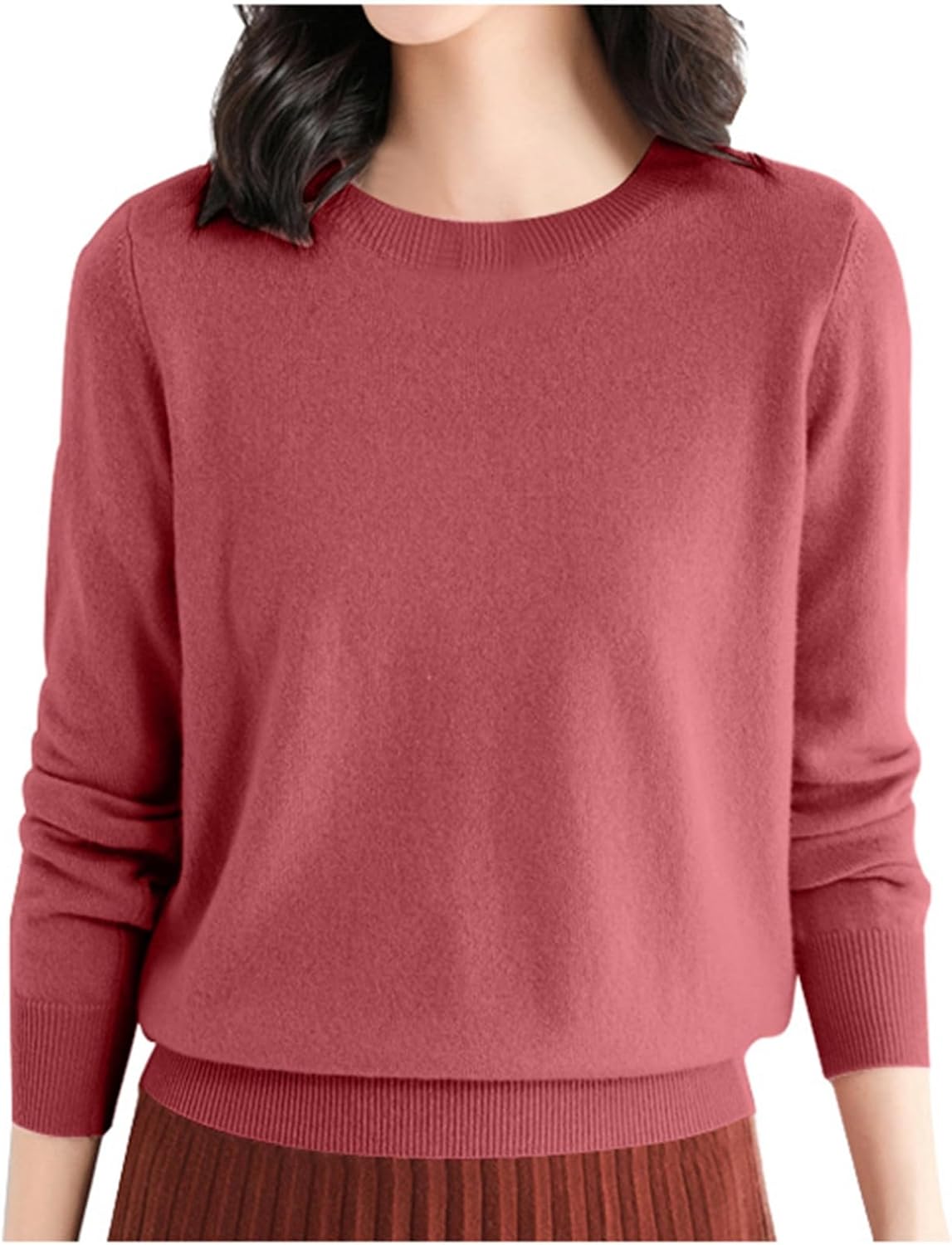 Amelia – Gestepptes Pullover-Oberteil für Damen