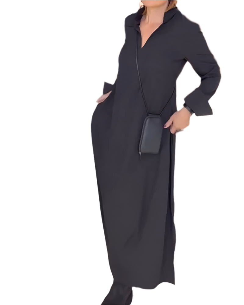 Camila – Elegantes Abendkleid mit Schlitz für Damen