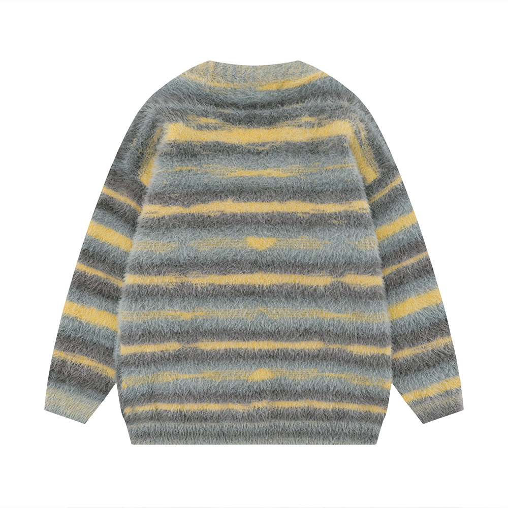 Ariana – Damen-Strickjacke mit Farbblock-Design