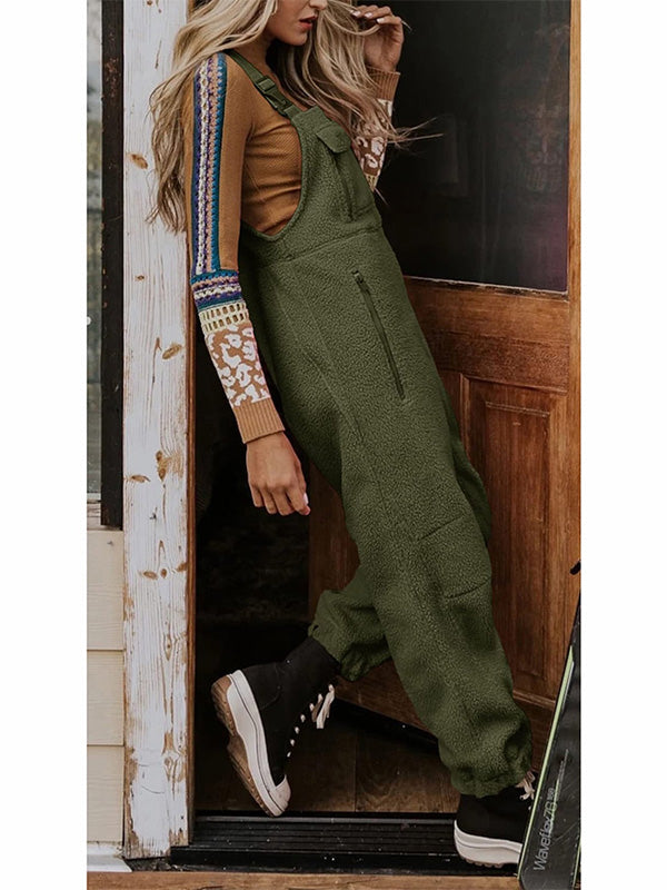 Francesca – Bequemer Fleece-Overall für Frauen