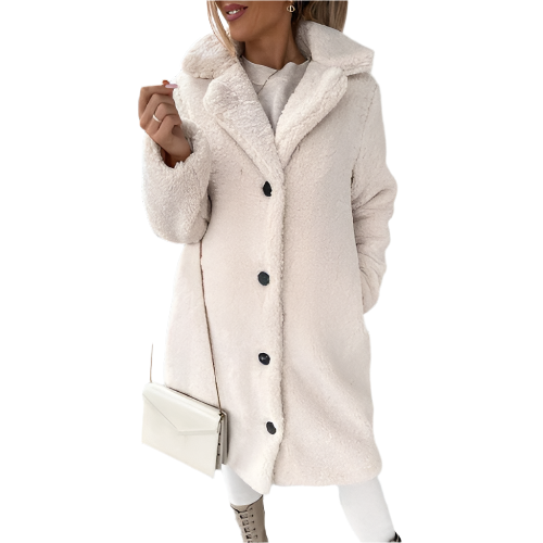 Giovanni – Luxus Komfort Damen Teddy Mantel