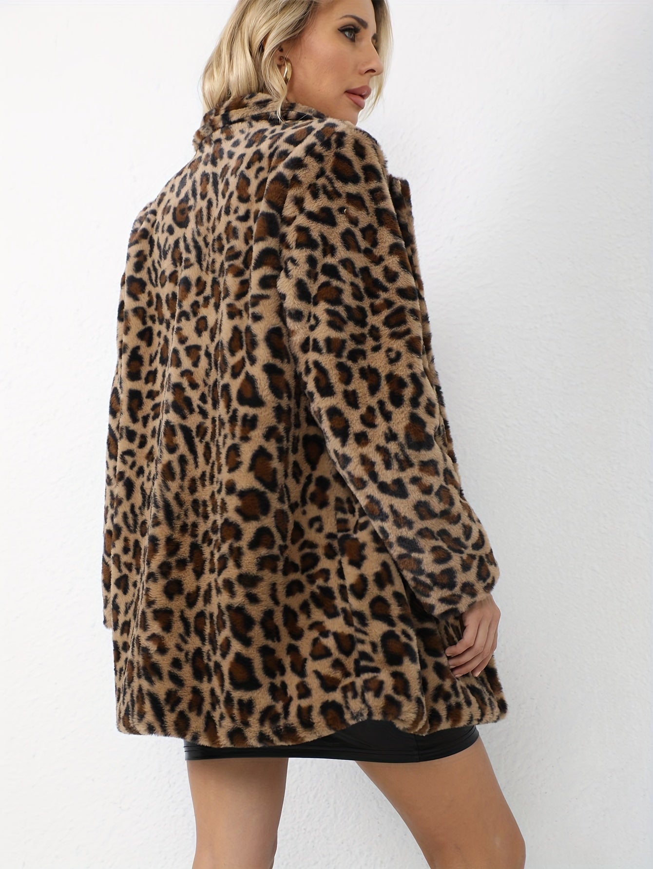 Chiara – Elegante Leopardenmuster-Button-Up Jacke für Damen