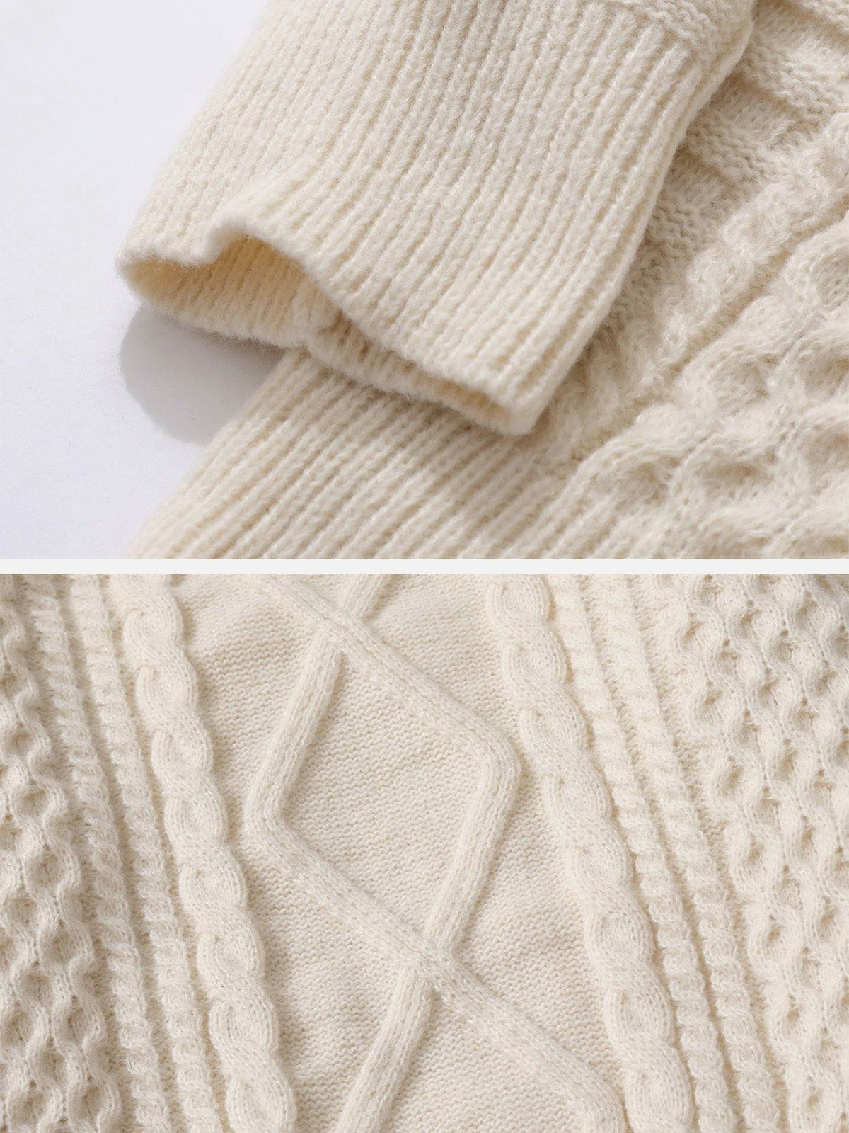Isabella – Atmungsaktiver Damen-Strickpullover mit Zopfmuster