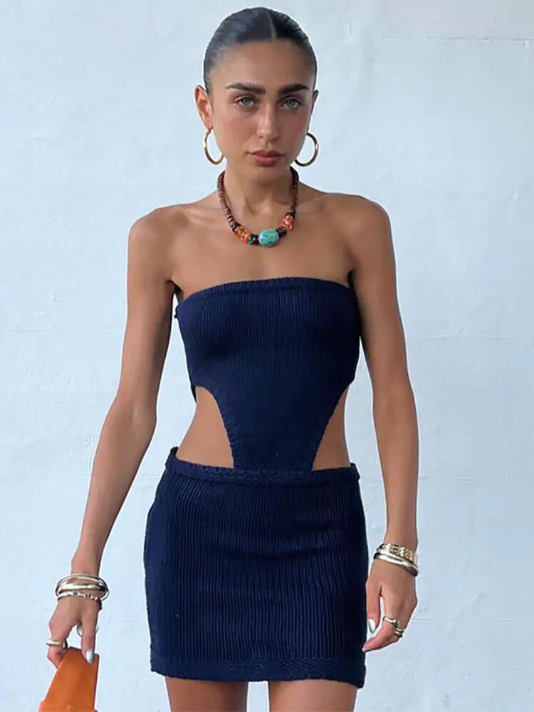 Alessia – Luxuriöses Gestricktes Bodycon Kleid für Frauen