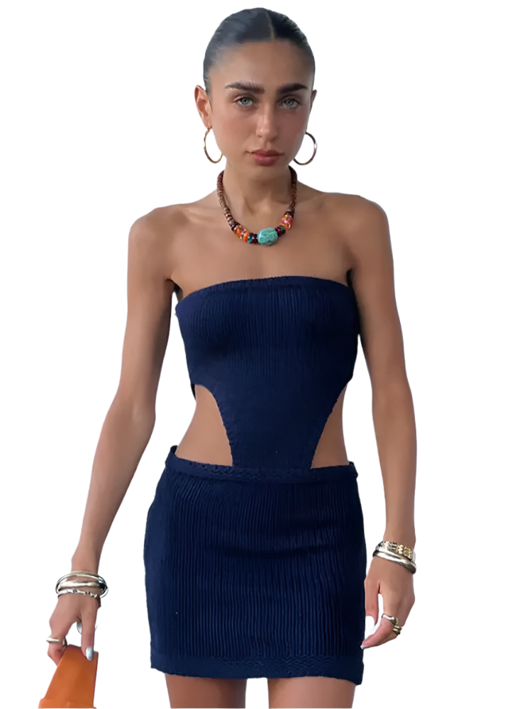 Alessia – Luxuriöses Gestricktes Bodycon Kleid für Frauen