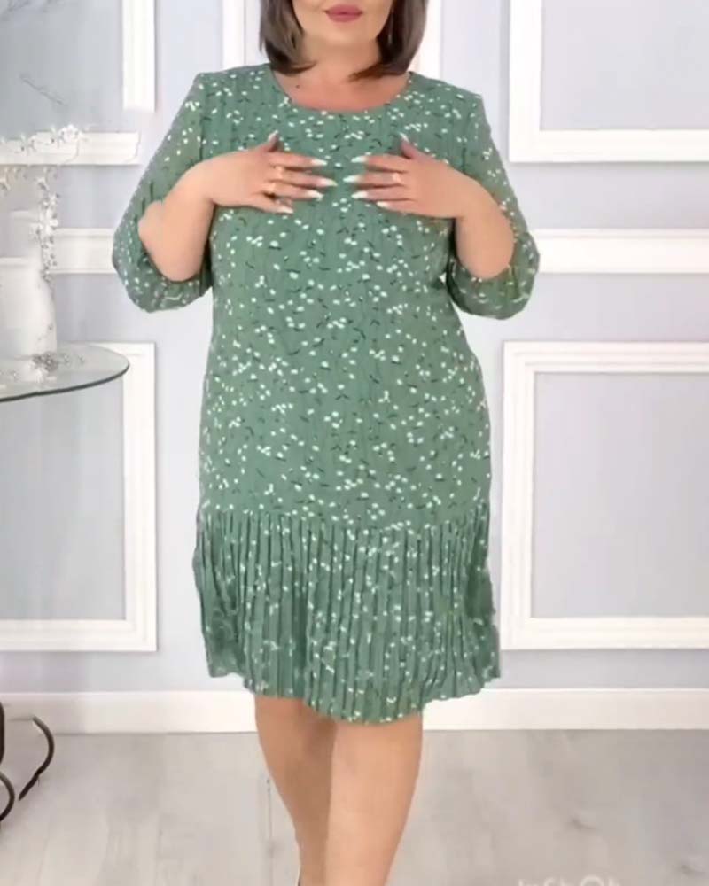 Gianna – Elegantes Blumen-Midikleid für Damen