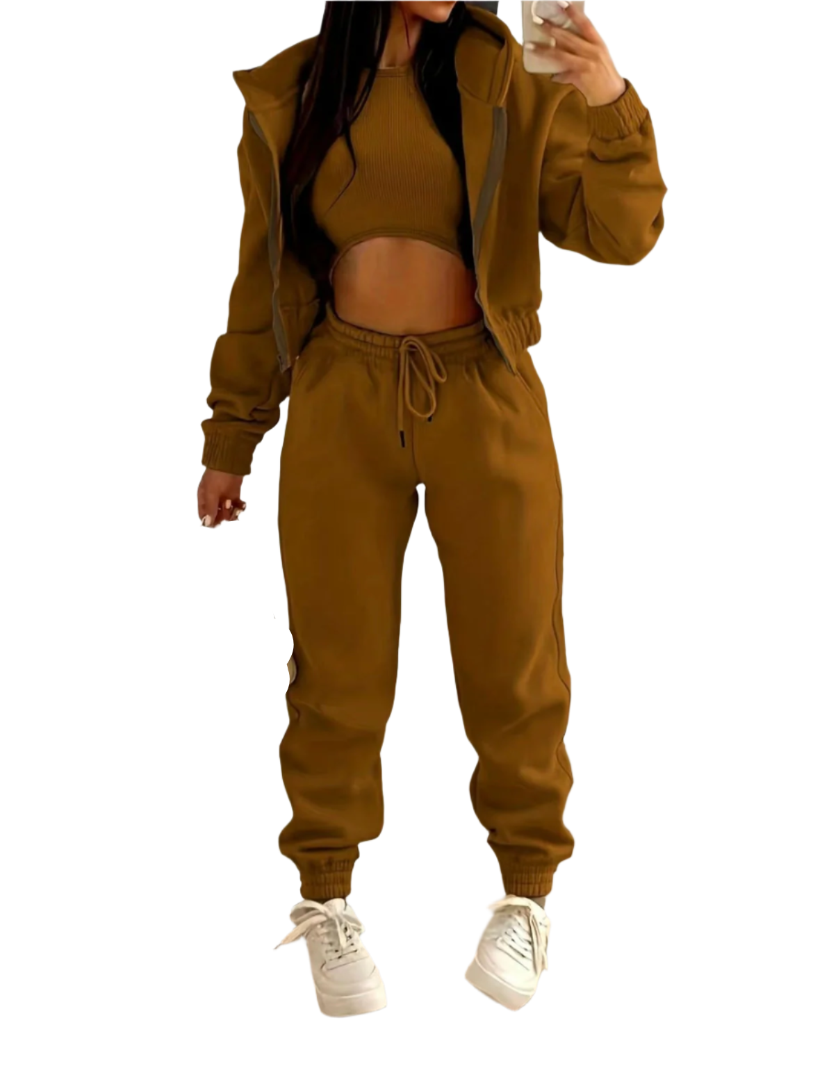 Giulia – Eleganter 3-teiliger Trainingsanzug für Damen