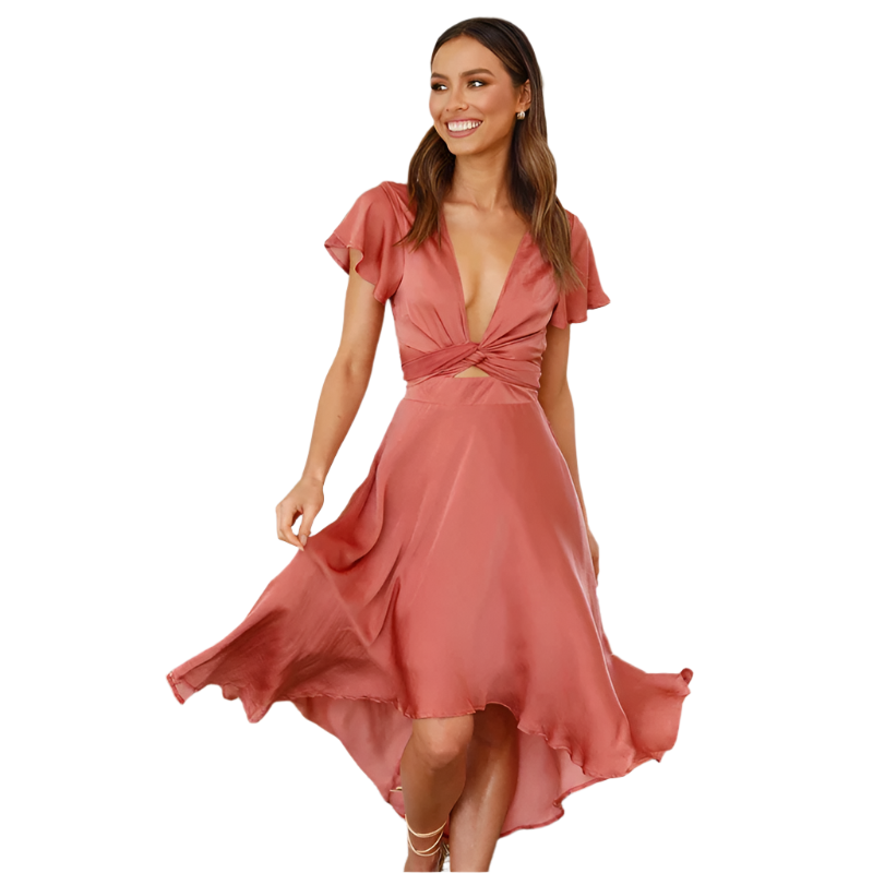 Giulia – Elegantes Midi-Kleid für Frauen