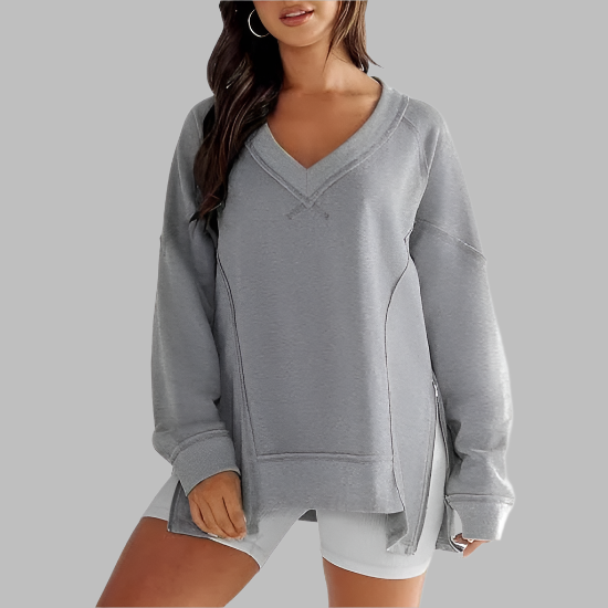 Pia – Damen Plus Size Sweatshirt