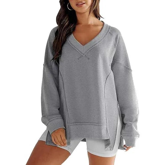 Pia – Damen Plus Size Sweatshirt