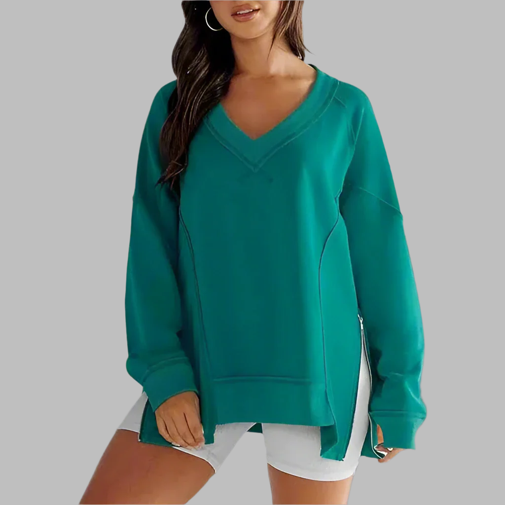 Gisela - Damen Sweatshirt in Übergröße