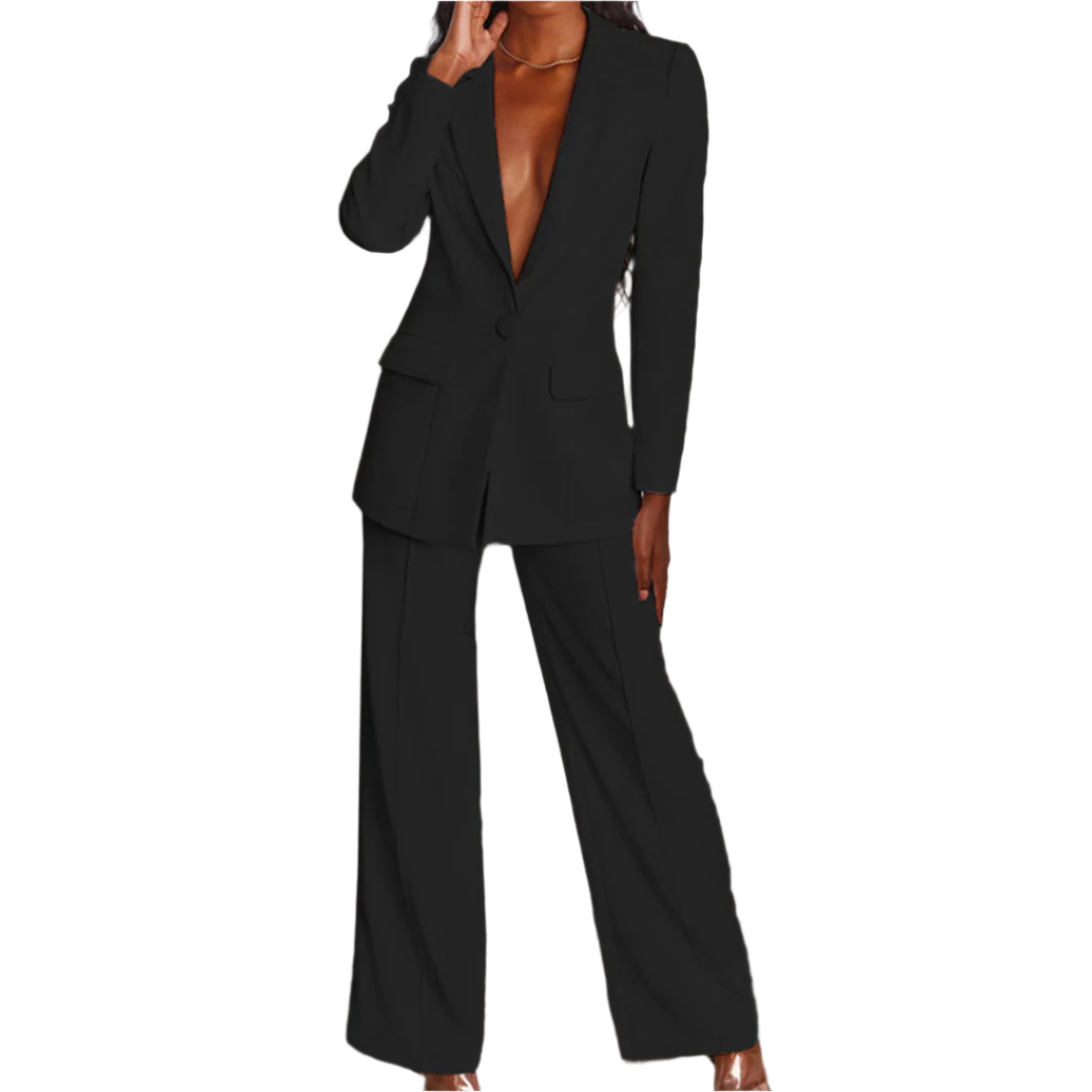 Honey – Elegantes Blazer- und Hosenset für Damen