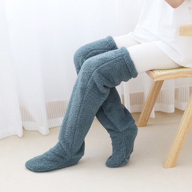Alessandra – Kuschelige Teddy Socken