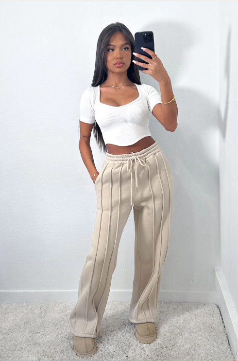 Lucia - Stylische Komfort-Hose mit weitem Bein für Frauen