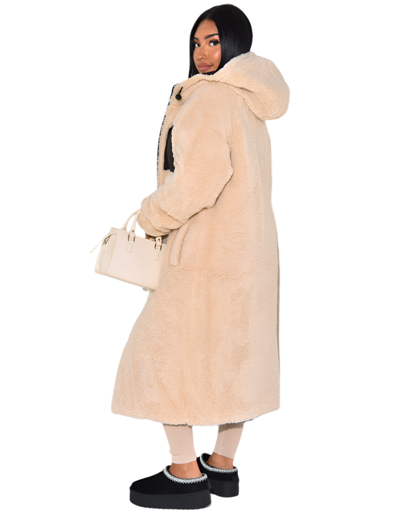 Chiara – Wendbarer Langer Wintermantel für Damen