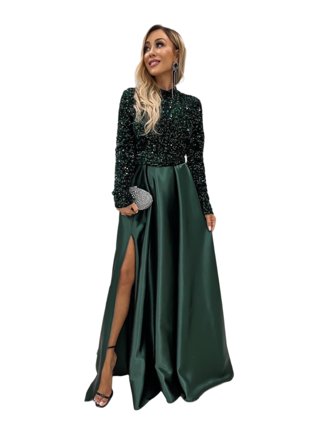 Tyra – Glanzvolle Damenkleid mit Pailletten