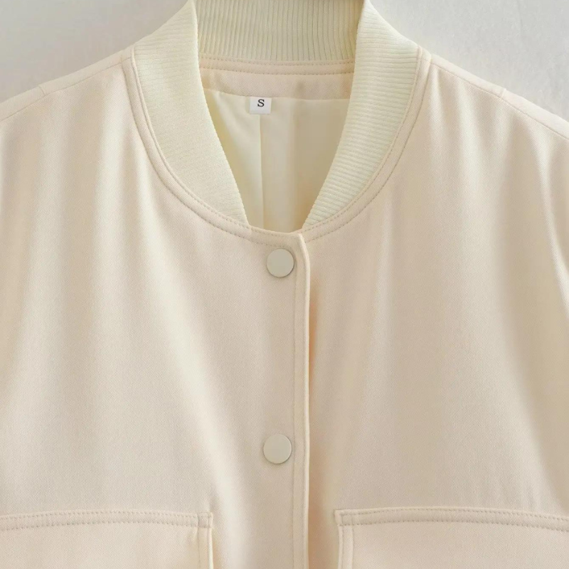 Luca – Luxe-Fleece Damen-Winter-Bomberjacke