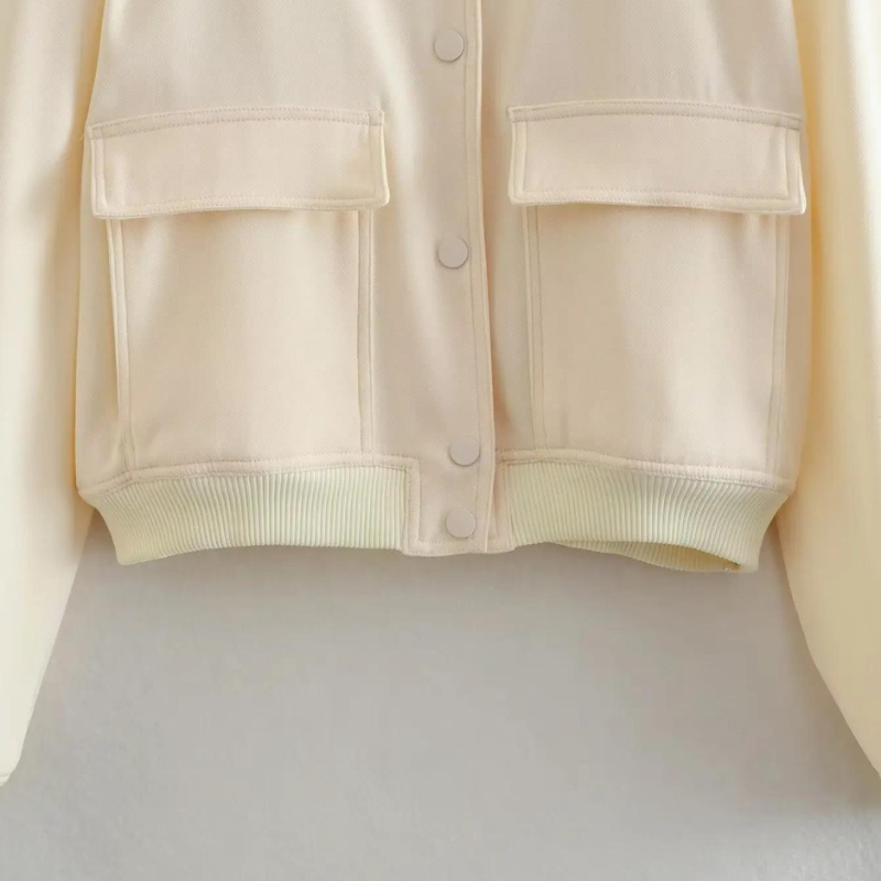 Luca – Luxe-Fleece Damen-Winter-Bomberjacke