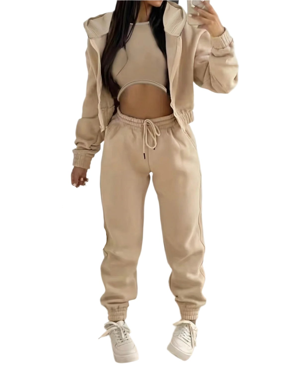 Giulia – Eleganter 3-teiliger Trainingsanzug für Damen