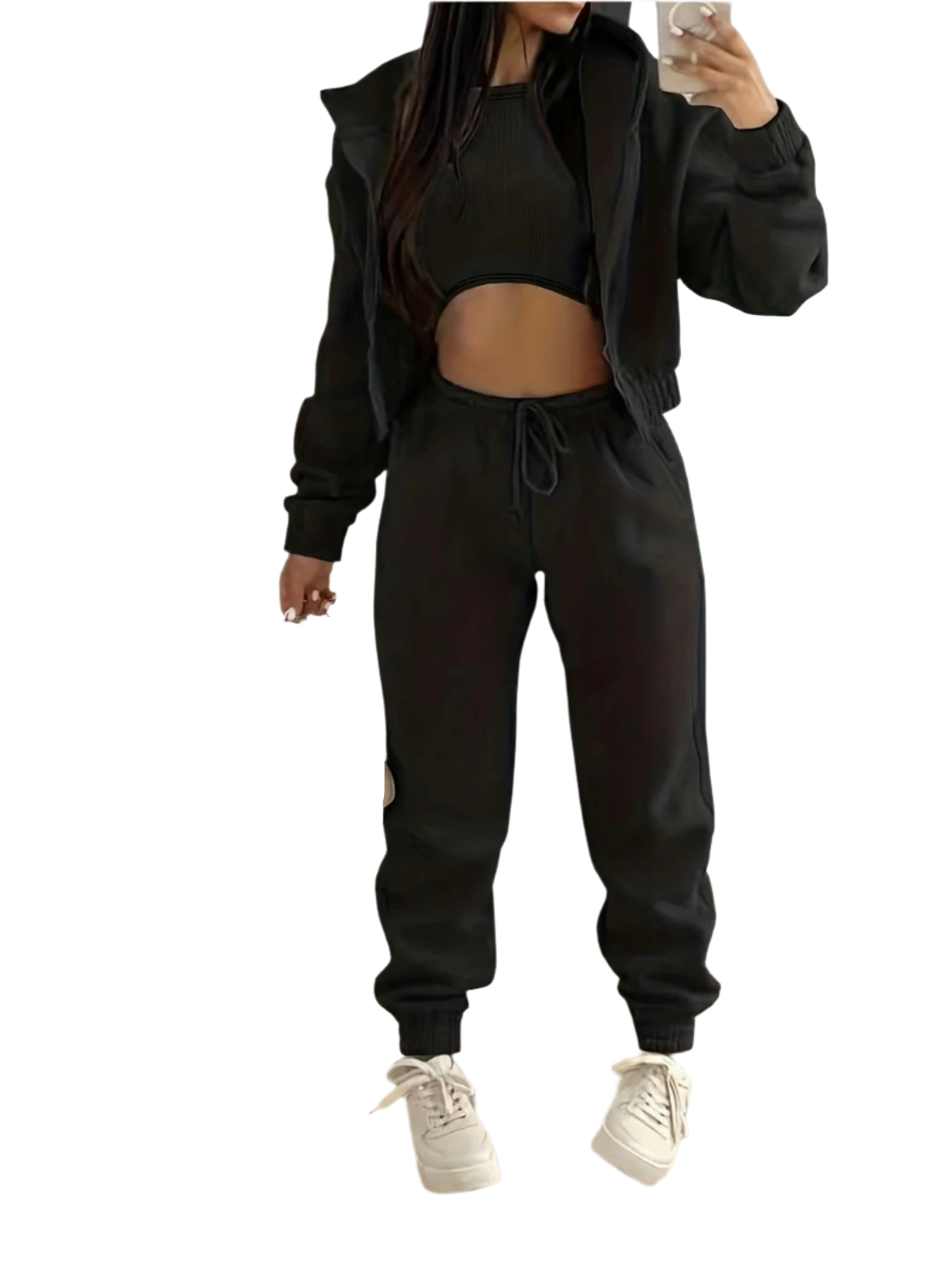 Giulia – Eleganter 3-teiliger Trainingsanzug für Damen