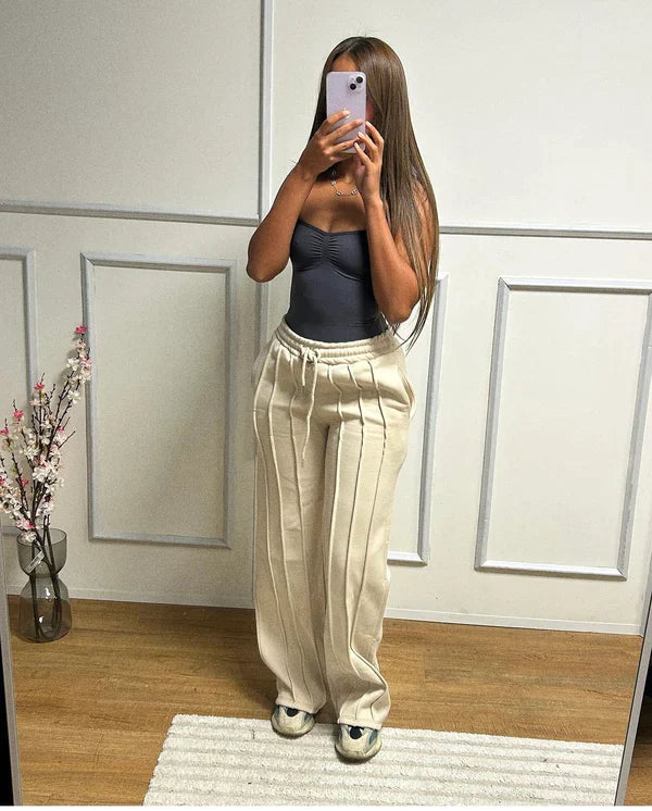 Lucia - Stylische Komfort-Hose mit weitem Bein für Frauen