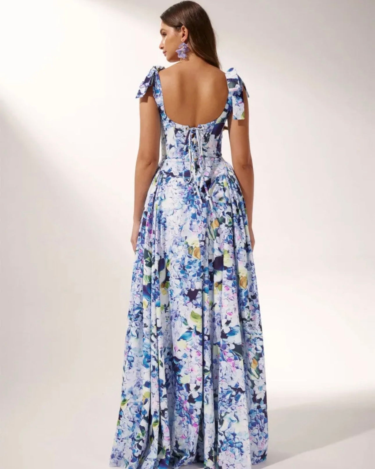 Sophie – Elegantes Ärmelloses Blumenkleid für Frauen