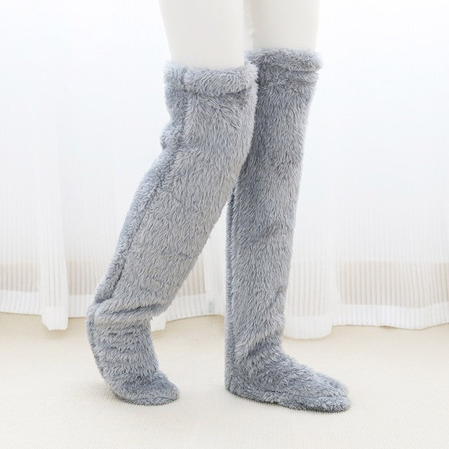 Alessandra – Kuschelige Teddy Socken