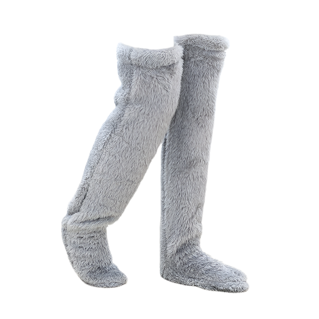 Alessandra – Kuschelige Teddy Socken