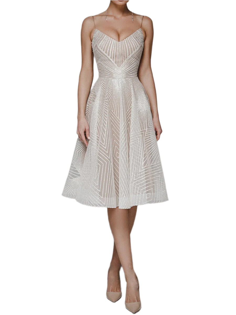 Elena – Elegantes Rückenfreies Kleid für Damen