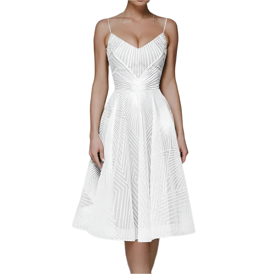 Elena – Elegantes Rückenfreies Kleid für Damen