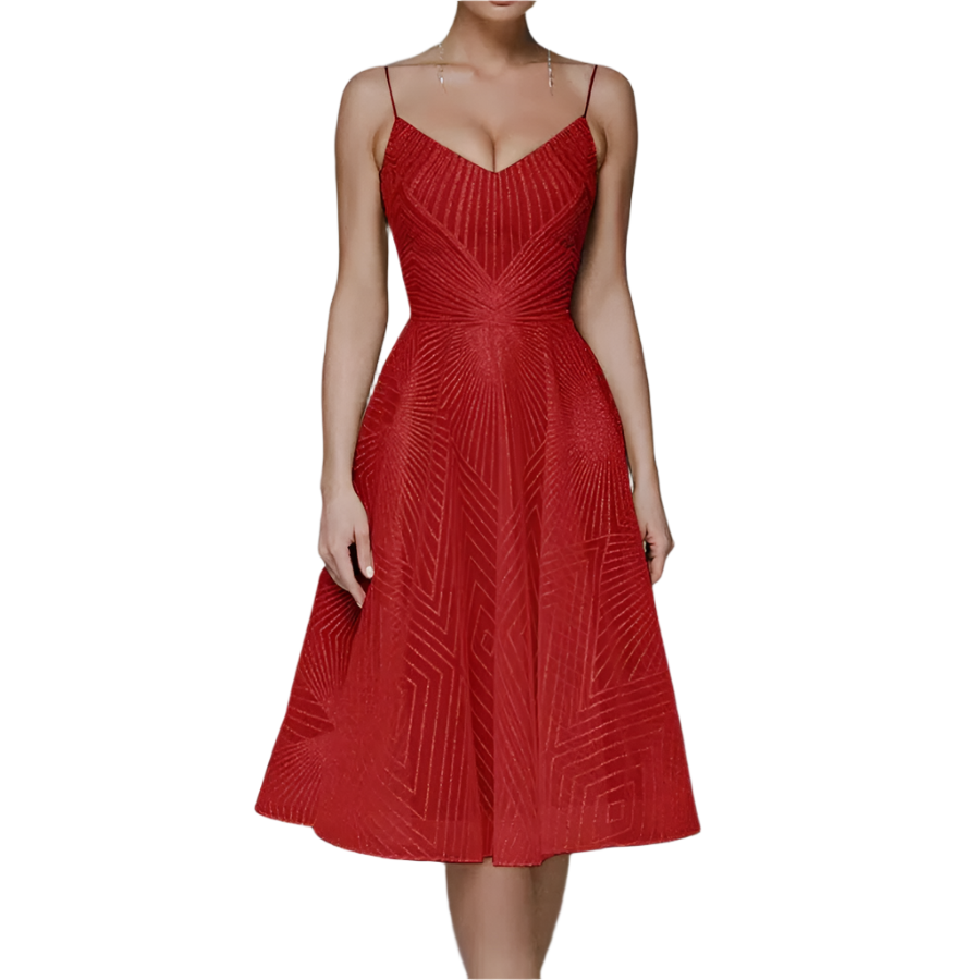 Elena – Elegantes Rückenfreies Kleid für Damen