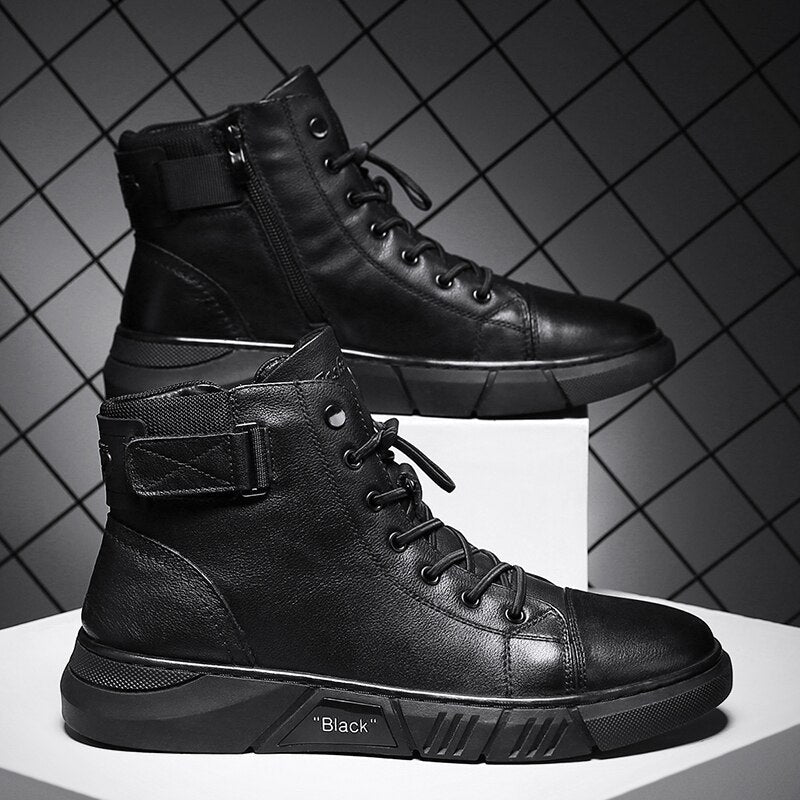 Giulia – Premium Leder-Damenstiefeletten