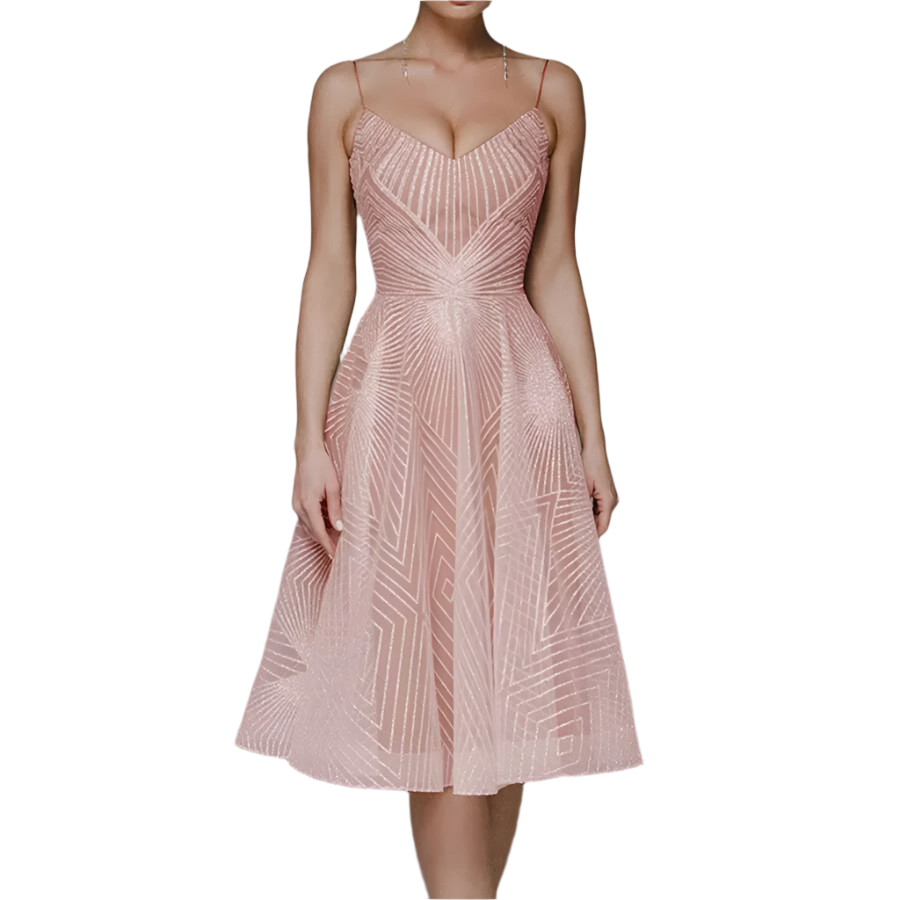 Elena – Elegantes Rückenfreies Kleid für Damen