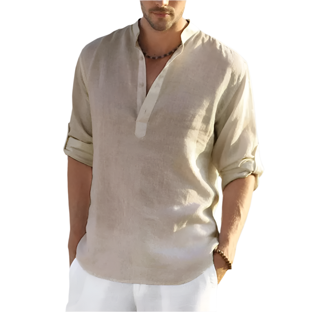 Matteo – Vielseitiges Herren-Leinenhemd